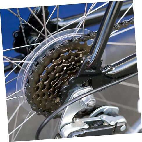 5pcs Transparent Bike Protector Covers for Mountain and Road Easy to Install Wear-Resistant Accessory for Wheel in Saudi Arabia