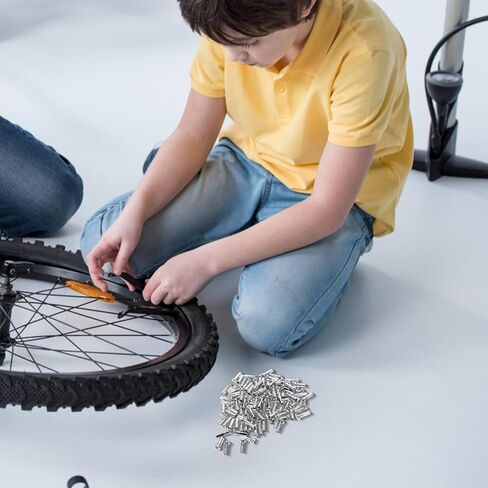 100pcs Caps for Easy Install Wire End Caps for Folding Cycles Protective Function for Enhanced Wheel Longevity in Saudi Arabia