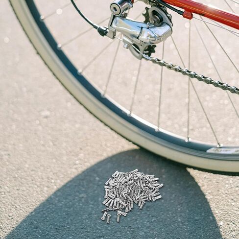 100pcs Caps for Easy Install Wire End Caps for Folding Cycles Protective Function for Enhanced Wheel Longevity in Saudi Arabia