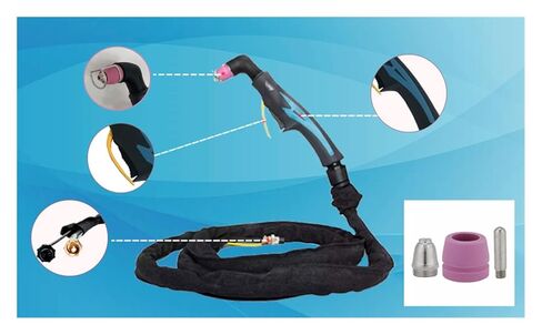 Air Plasma Cutter AG60 SG55 WSD60 Pilot Arc Torch 3/5/7M Cutting Cut 18mm tig Welding Accessories in Saudi Arabia