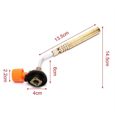Butane Burner Welding Gas Torch Flame Gun Brazing Flamethrower Outdoor Camping BBQ Portable Soldering tig Welding Accessories in Saudi Arabia