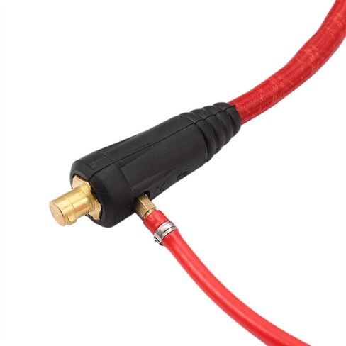 WP9F 4M Red Super Soft Hose Braided Air-Cooled Complete TIG Welding Torch 35-70 Connector tig Welding Accessories in Saudi Arabia
