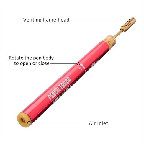 Portable Soldering Pen Gas Welding Blow Tool Torch Cooking Brass Gun Ignition Lighter for Melting Tools tig Welding Accessories in Saudi Arabia