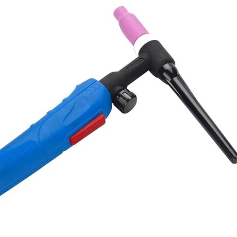 Air Cooled Tungsten Arc Welding Torch 10Feet WP17 Flexible Head Gas Valve TIG WP17FV tig Welding Accessories in Saudi Arabia