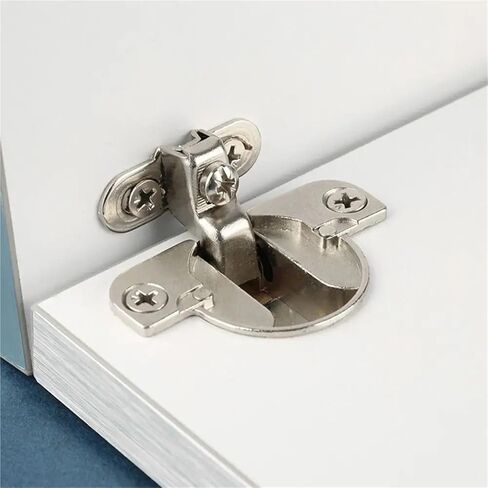 Opening Hole Desk Cabinet Zinc Alloy Wardrobe Inner Hinges Furniture Hardware 1Pcs in Saudi Arabia