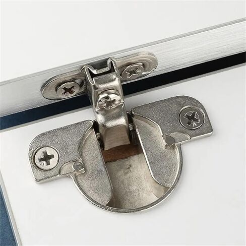 Opening Hole Desk Cabinet Zinc Alloy Wardrobe Inner Hinges Furniture Hardware 1Pcs in Saudi Arabia
