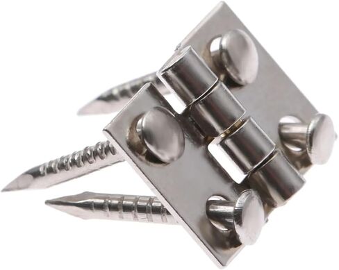 8x10mm Mini Cabinet Hinges Furniture Fittings Small Cupboard Door 50Pcs in Saudi Arabia