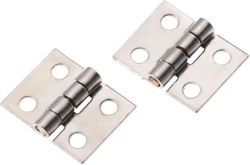 8x10mm Mini Cabinet Hinges Furniture Fittings Small Cupboard Door 50Pcs in Saudi Arabia