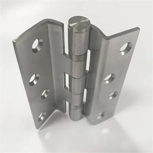 Cabinet Door Stainless Steel Hinge Curved Home Furniture Hardware Decoration Accessories 2Pcs in Saudi Arabia