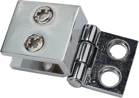 Furniture Hinges Hardware Parts Single Double Sides Clamp Zinc Alloy 1Pcs(180 Degree) in Saudi Arabia