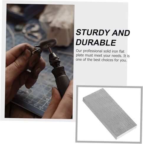 Holibanna Square Iron Flat Plate Industrial Metal Flat Plate for Milling and Metal Processing Smooth Finish Iron Material for Heavy-Duty Applications in Kuwait