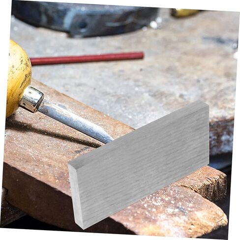 LIFKOME Square Iron Flat Plate Bar Shape Solid Iron Square Plate Solid Iron Flat Plate Solid Metal Flat Plate Square Metal Plate Square Iron Plate Solid Metal Square Plate Silver in Saudi Arabia