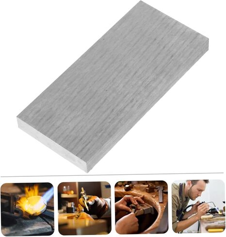 LIFKOME Square Iron Flat Plate Bar Shape Solid Iron Square Plate Solid Iron Flat Plate Solid Metal Flat Plate Square Metal Plate Square Iron Plate Solid Metal Square Plate Silver in Saudi Arabia