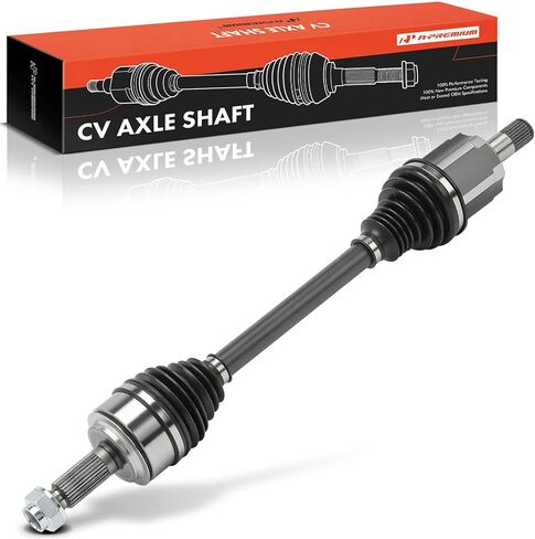 A-Premium Pair (2) Front CV Axle Shaft Assembly Compatible with Honda Civic 2019-2020, 2.0L, Manual Transmission, Driver and Passenger Side, Replace# 44305TEXY01 in Saudi Arabia