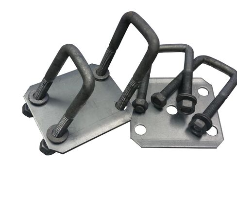 قارب مقطورة ورقة الربيع المحور مربع M14 U-Bolt KIT 9/16 X3X 4 1/3 1000310 in Kuwait