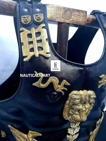 Medieval Roman Greek Leather Muscle Body Armor Leg & Arm Guard Set in Saudi Arabia