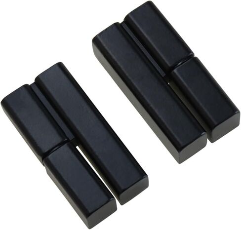 Zinc Alloy Detachable Door Hinge Industrial Electrical Automation Machinery Equipment Box Cabinet 1Pcs(Black-Left) in Saudi Arabia