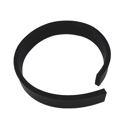 شرائط مطاطية DOBTIM مقاس 1/2(.500) بوصة سميكة × 2 بوصة عرض × 30 بوصة طويلة، لفات مطاطية صلبة تستخدم لمواد الحشوات DIY، الدعامات، الختم، المصدات، الحماية، التآكل، أسود in Kuwait