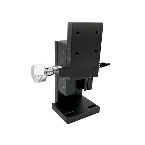 Z-axis LWZ4040 Dovetail Groove Manual Gear Rack Transmission high Precision knob fine Adjustment Slide ZWG40 in Saudi Arabia