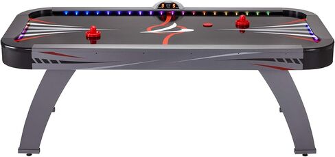 Fat Cat Volt 7 Foot LED Air Hockey Table for Adults with Dual Motor, Automatic Scoring, Music System, Hockey Table with Light Up Playfield in Saudi Arabia