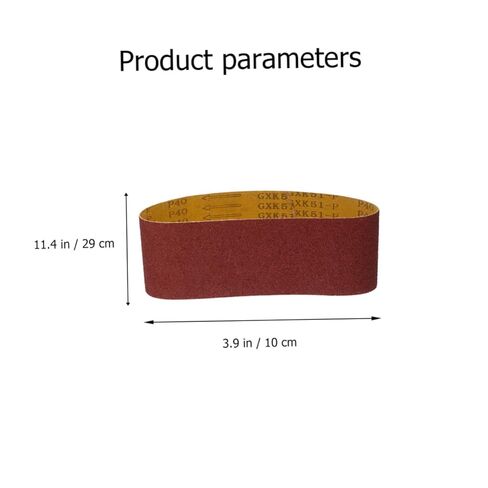 DECHOUS 14pcs Sanding Belt Abrasive Striped Sandpaper for Woodworking Metal Polishing Grits Lightweight for Efficient Surface Finishing in Saudi Arabia