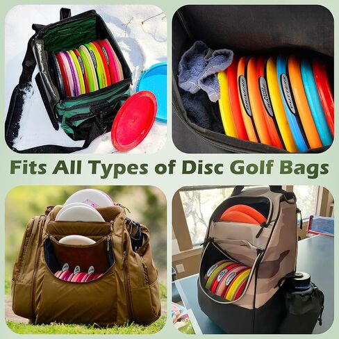 3 قطع فواصل حقيبة الجولف القرصية، إدراجات مقسمة رف الجولف القرصي، نوع تخزين القرص منظم وسهل الوصول إليه، السائق، متوسط ​​المدى، المضرب، برامج تشغيل الممرات، النهج، بكرات للمبتدئين in Kuwait