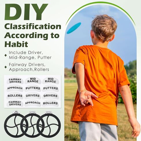 3 قطع فواصل حقيبة الجولف القرصية، إدراجات مقسمة رف الجولف القرصي، نوع تخزين القرص منظم وسهل الوصول إليه، السائق، متوسط ​​المدى، المضرب، برامج تشغيل الممرات، النهج، بكرات للمبتدئين in Kuwait