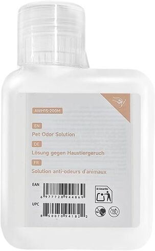 مكنسة كهربائية سعة 800 مل، محلول لرائحة الحيوانات الأليفة، تنظيف عميق. متوافق مع Dreame L10s Ultra HT / L10s Ultra SE / L10s Pro / L10plus / L10pro / X50 Ultra / S40 in Kuwait