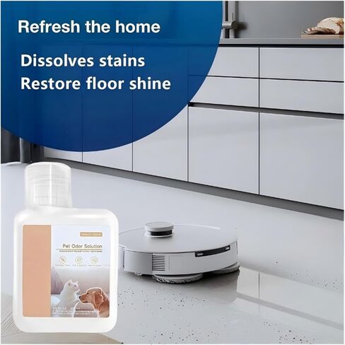 مكنسة كهربائية سعة 800 مل، محلول لرائحة الحيوانات الأليفة، تنظيف عميق. متوافق مع Dreame L10s Ultra HT / L10s Ultra SE / L10s Pro / L10plus / L10pro / X50 Ultra / S40 in Kuwait