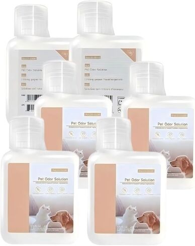 مكنسة كهربائية 200 مل محلول لرائحة الحيوانات الأليفة للتنظيف العميق. متوافق مع موفا V50 الترا كومبليت / P50 برو الترا / P10 برو الترا (2 قطعة) in Kuwait