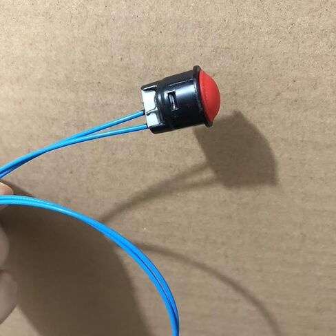 Joystick Push Button for Excavators, Loader Handle Partial Push Button Switch for Professional Users, Red 2 Wires in Saudi Arabia