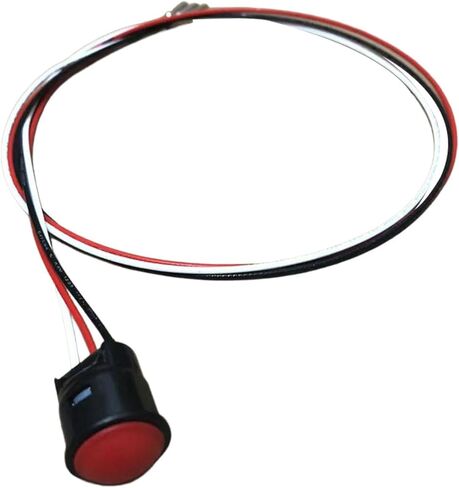 Joystick Push Button for Excavators, Loader Handle Partial Push Button Switch for Professional Users, Red 2 Wires in Saudi Arabia
