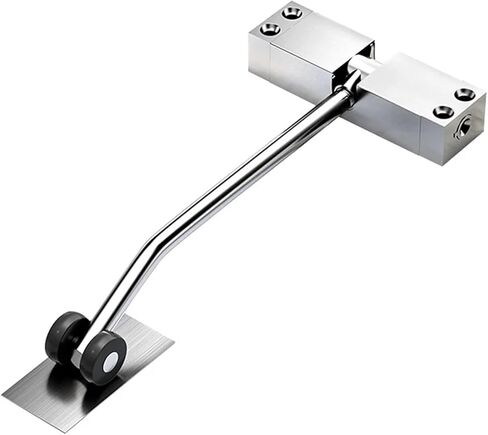 AB41-Silver Door Closer, Adjustable Spring Doors Closers Screen, for Close in Saudi Arabia