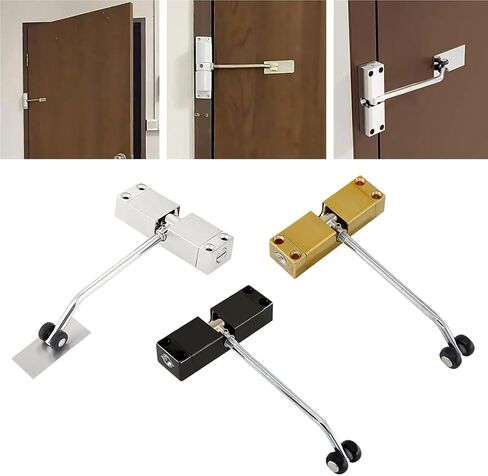 Spring Door Closer Residential and Commercial to Convert Hinged Doors to Self Closing Adjustable Tension Auto(DVPPS02) in Saudi Arabia
