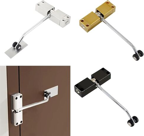 Spring Door Closer Residential and Commercial to Convert Hinged Doors to Self Closing Adjustable Tension Auto(DVPPS02) in Saudi Arabia