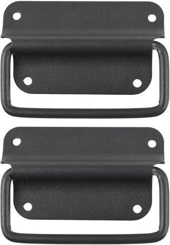Ciieeo 2pcs Stainless Steel Folding Toolbox Handle with Pull Drawer Handle for Wooden Box Cabinet for Industrial Hardware in Saudi Arabia