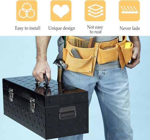 Ciieeo 2pcs Stainless Steel Folding Toolbox Handle with Pull Drawer Handle for Wooden Box Cabinet for Industrial Hardware in Saudi Arabia