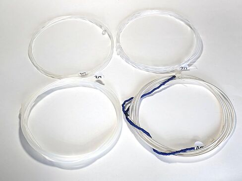 سوناتينا بريمير كونتراباجو من النايلون الشفاف/الفضي، باس مزدوج، أوتار تولولوش (مجموعة كاملة، 4 أوتار) مجموعة Cuerdas كاملة in Kuwait