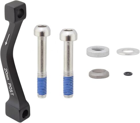 SRAM/ Avid 20mm Post-Mount Disc Caliper to Post Mount Frame/Fork Adaptor with Stainless Bolts Kits for Regular and CPS Calipers in Saudi Arabia