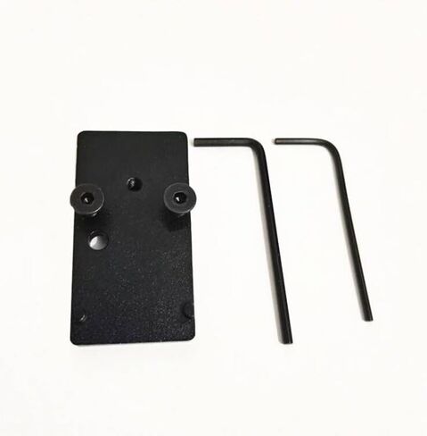 RMSc to RMR Adaptor Mounting Plate - Converting Any Optic Cut/Plate with RMSc/RMS/DDP Footprint to Accept red dot Such as RMR/SRO, Holosun 407C/507C, ADE RD3-019 Stingray, RD3-022 Artemis in Saudi Arabia
