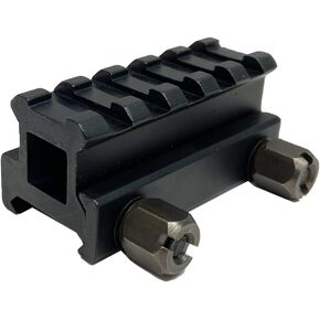 TPO MT083-5D 0.83" 5-Slot Medium Profile Picatinny Rail Riser Mount, See-Thru Picatinny Riser Mount for Red Dots, Scopes, Optics, Flashlight in Kuwait