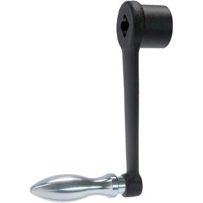 هالدر 24330.0121 Handkurbeln Black Steel L = 80 مم/ثانية = 12 مم in Kuwait