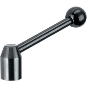 Halder 24430.0022 رافعة/مع خيط داخلي، أسود، D1 = 20 مم/D2 - M8/فولاذ in Kuwait