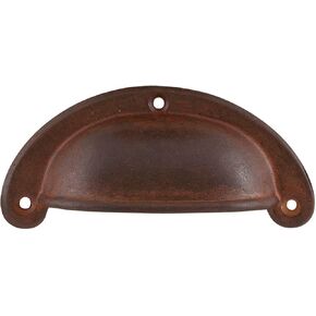 SCHÖRGHOFER & FREHE Shell Handle Width 95 mm - Handle Shell for Screwing - Antique Iron in Saudi Arabia