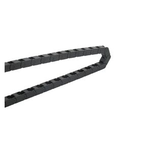 سلسلة كابلات بلاستيكية 7X7mm بطول 1 متر، طابعة حبل سحب بلاستيكية سوداء in Kuwait