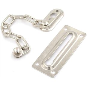 Door Chain Lock,Chain Safe Buckle,Latch Safety Limiter,Stainless Steel Anti-Theft Chain Door Link Buckle Room Hotel Hotel Security Door Chain Lock Household Free Punching in Saudi Arabia