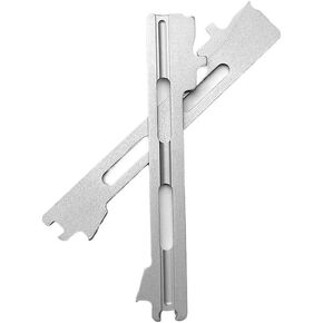 قطعتان من قطع التبديل المنزلقة المصنوعة من الفولاذ المقاوم للصدأ تناسب سلسلة Microtech UTX85 وUltratech التي تصنعها بنفسك (كبيرة) in Kuwait