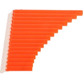 أداة بان فلوت ذات 16 مفتاحًا بمقياس C باللون البرتقالي للمبتدئين في تعلم الموسيقى وتعليمها in Kuwait