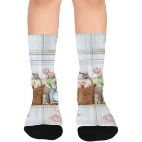 جوارب باستيل باني بوكيه للمشي لمسافات طويلة - جوارب شتوية حرارية سميكة دافئة للأولاد والبنات للمدرسة، والارتداء اليومي والأنشطة الخارجية in Kuwait