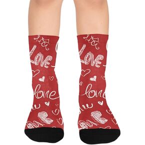 جوارب Red Heart Art Spring للتنزه سيرًا على الأقدام - جوارب شتوية حرارية سميكة دافئة للأطفال الصغار للأولاد والبنات للمدرسة، والارتداء اليومي والأنشطة الخارجية in Kuwait